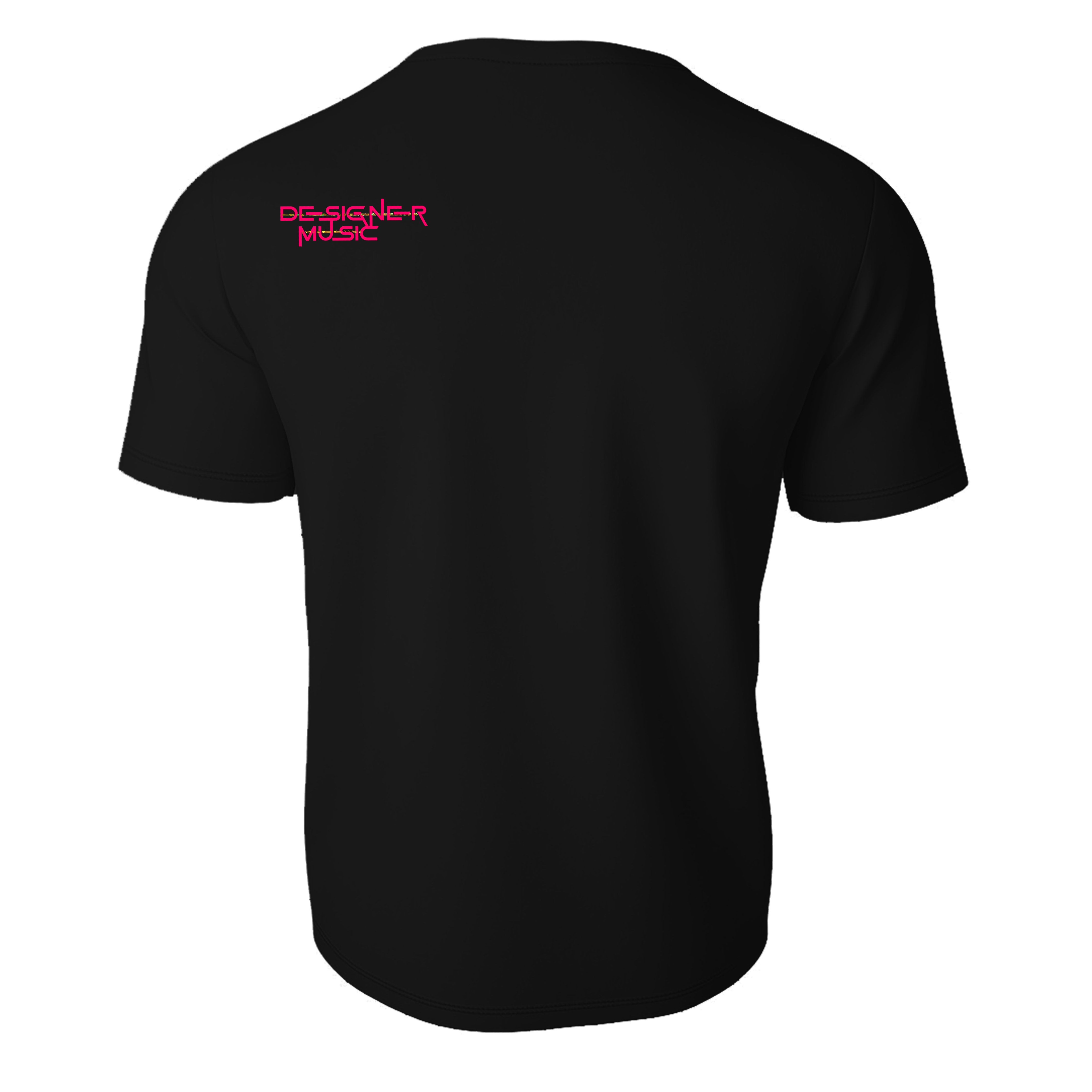 T-Shirt Gorilla Headphones Back